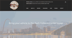 Desktop Screenshot of pro-techcollisioncenter.com